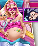 Superhero Pregnant Emergency