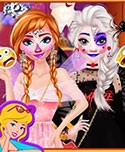 Frozen Sisters Halloween Party