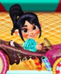 Ralph and vanellope as princess