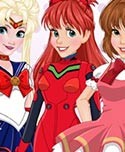 Anime Cosplay Princesses