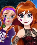 Halloween Princess Makeover Game