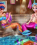 Mermaids BFFs Realife Sauna!