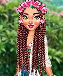 Moana Stylish Tropical Flowers