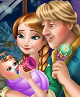 Annie and Kristoff Baby Feeding