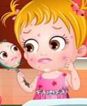 Baby Hazel Skin Trouble - Play Dora Girl Games