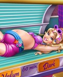 Princess Pregnant Tanning Solarium