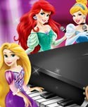 Cartoon Princesses Music Party